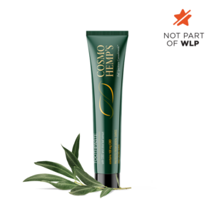 Toothpaste with CBD - 100 mg CBD and Olive Extract for fresh breath, gum health, and fluoride protection. No artificial colors or preservatives.