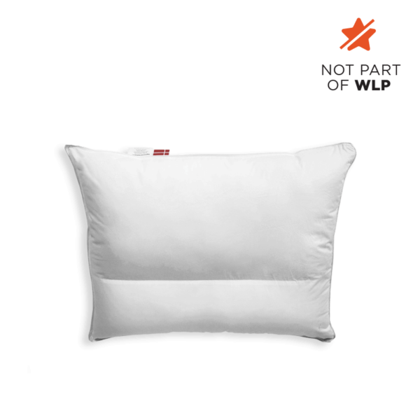 Ergonomic Neck Pillow - 50x60 cm, made with 100% cotton and silicone fibers, providing optimal neck support for a restful sleep.