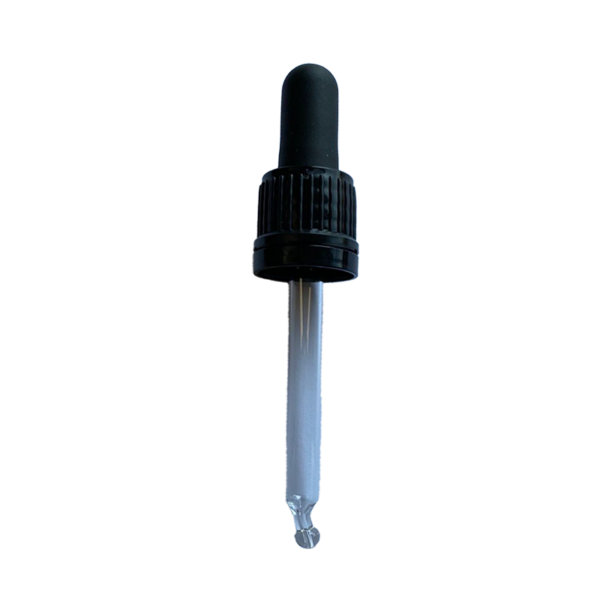 Pipette-Dropper 30ml - Replace spray tops with this dropper for precise dosing of Wetality oils in 30ml bottles.